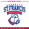 St Francis Terriers embroidery design, St Francis Terriers embroidery, logo Sport, Sport embroidery, NCAA embroidery.jpg