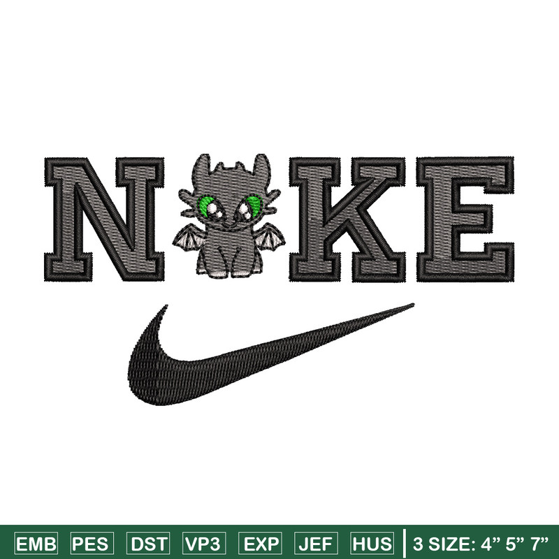 Nike x dragon embroidery design, Dragon embroidery, Nike design, Embroidery shirt, Embroidery file, Digital download.jpg