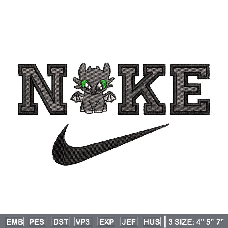 Nike x dragon embroidery design, Dragon embroidery, Nike design, Embroidery shirt, Embroidery file, Digital download.jpg