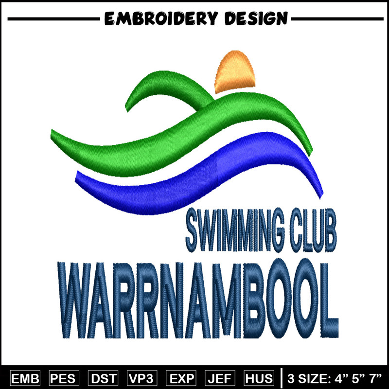 Swimming club logo embroidery design, Swimming club logo embroidery, logo design, embroidery file, Digital download.jpg