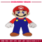 Super Mario bros embroidery design, Mario embroidery, logo design, Logo shirt, embroidery file, Digital download.jpg