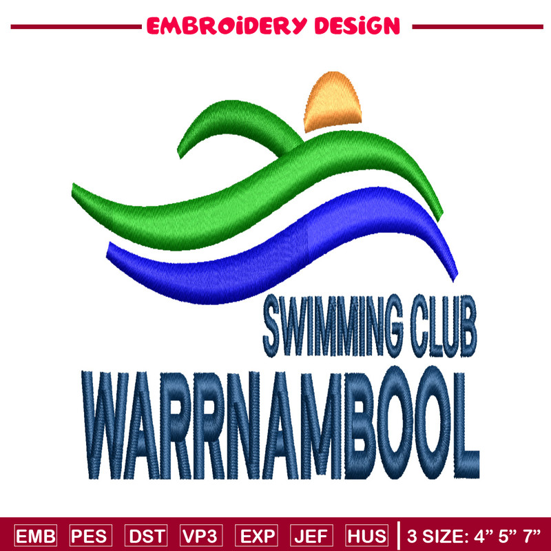 Swimming club logo embroidery design, Swimming club logo embroidery, logo design, embroidery file, Digital download.jpg