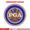 Pga Logo embroidery design, Pga Logo embroidery, logo design, embroidery file, Golf embroidery, Digital download.jpg