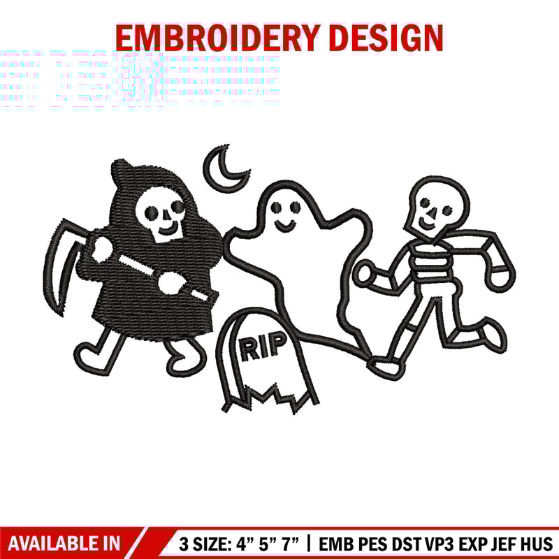 Rip funny embroidery design, Horror embroidery, Emb design, Embroidery shirt, Embroidery file, Digital download.jpg