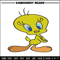 Tweety cartoon embroidery design, Tweety cartoon embroidery, cartoon design, embroidery file, Digital download..jpg