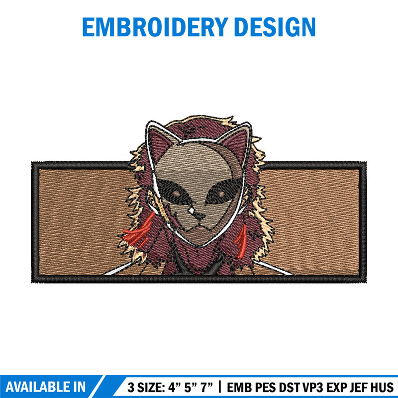 Sabito embroidery design, Demon slayer embroidery, Anime design, Embroidery file, Embroidery shirt, Digital download.jpg