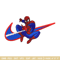 Nike x spiderman embroidery design, Mavel embroidery, Nike design, Embroidery shirt, Embroidery file, Digital download.jpg