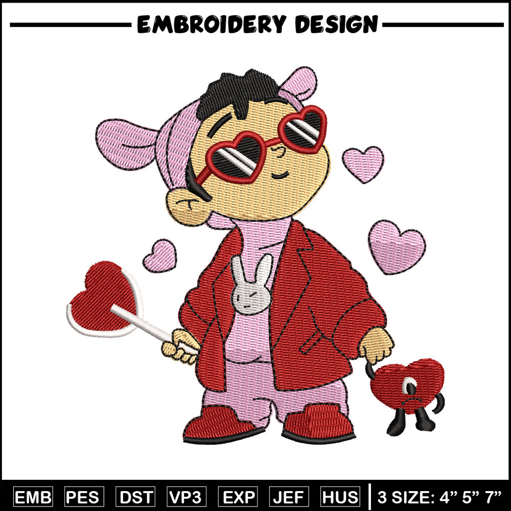 Valentine Baby Benito embroidery design, Valentine embroidery, embroidery file, Valentine design, Digital download.jpg