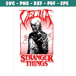 vecna metal stranger things png sublimation download