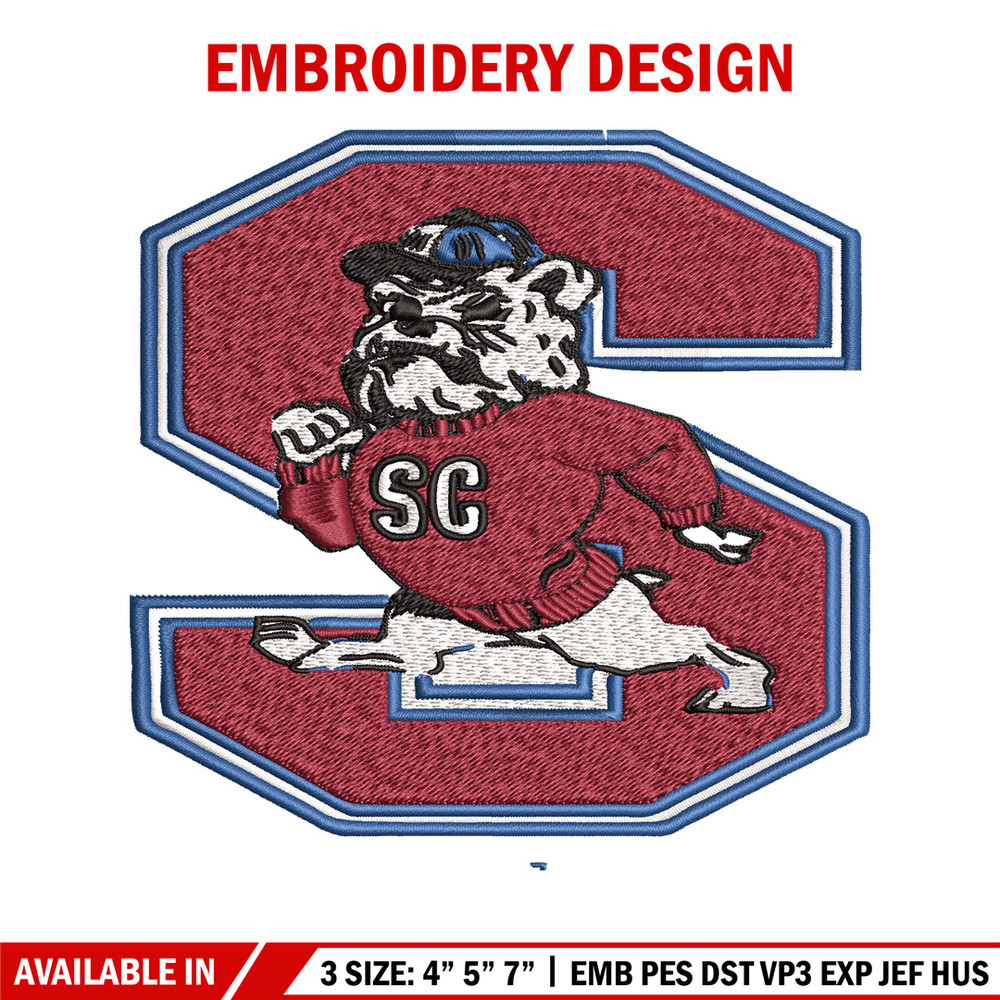 South Carolina State Bulldogs embroidery design, logo embroidery, logo Sport, Sport embroidery, NCAA embroidery..jpg