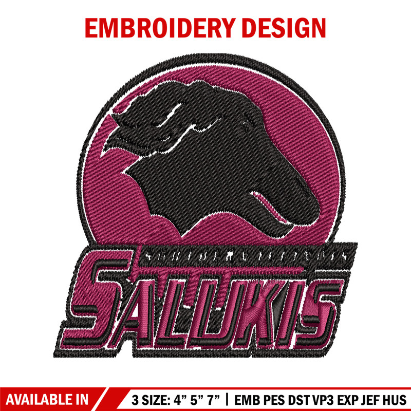 Southern Illinois Salukis embroidery design, Southern Illinois Salukis embroidery, Sport embroidery, NCAA embroidery..jpg
