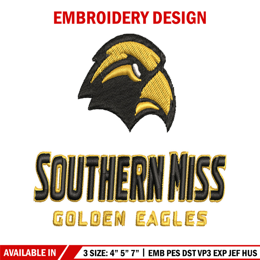Southern Miss Golden Eagles embroidery design, Southern Miss Golden Eagles embroidery, Sport embroidery, NCAA embroidery.jpg