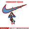 Spaiderman Nike logo embroidery design, Spaiderman Nike embroidery, Embroidery shirt, Nike design, Instant download.jpg