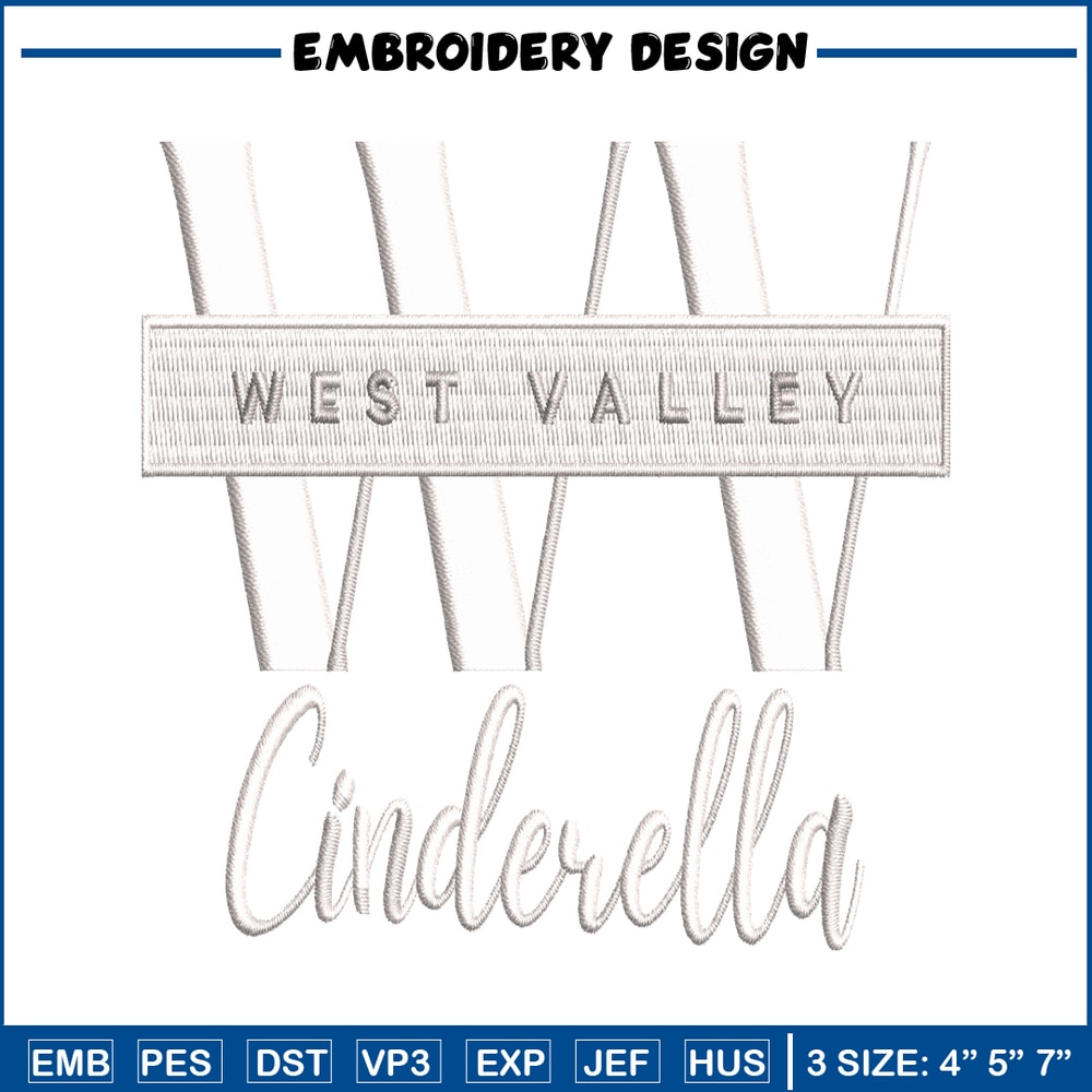 West Valley logo embroidery design, West Valley logo embroidery, logo design, Logo shirt, embroidery file, Digital download.jpg