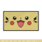 Pikachu frame embroidery design, Pokemon embroidery, Anime design, Embroidery file, Digital download, Embroidery shirt.jpg