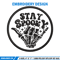 Stay spooky embroidery design, Spooky embroidery, Emb design, Embroidery shirt, Embroidery file, Digital download.jpg