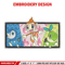 Starter Gen 4 embroidery design, Pokemon embroidery, Anime design, Embroidery shirt, Embroidery file, Digital download.jpg