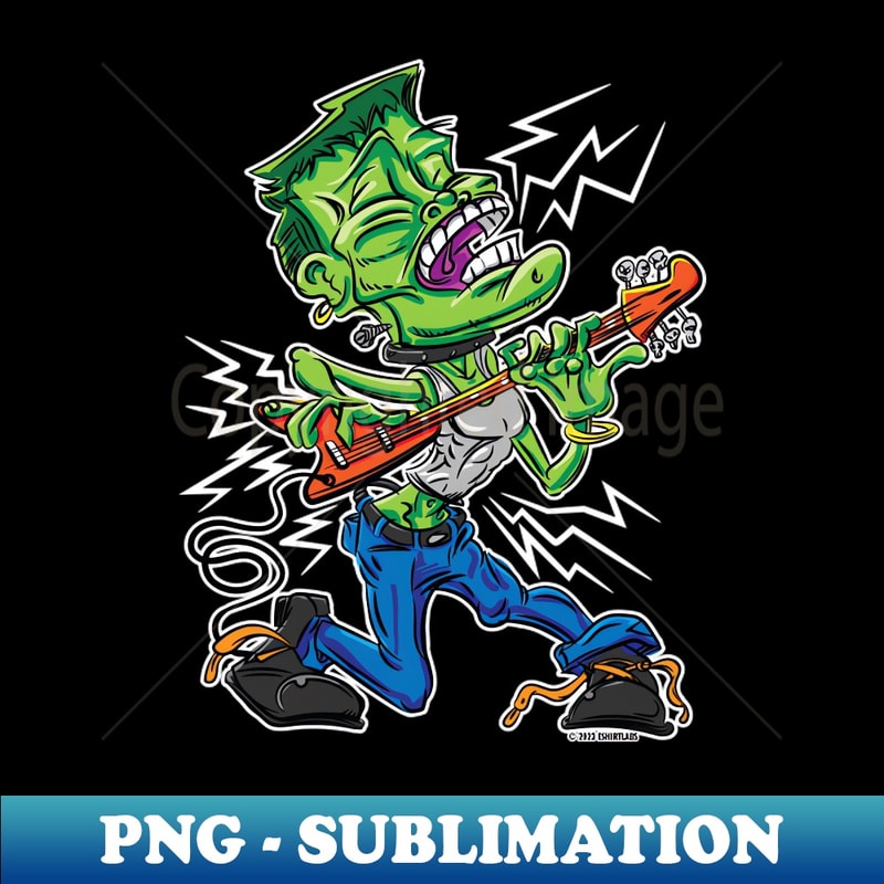Frankenstein Rocker Frankensteins Monster - Electric Guitar - Unleash the RocknR | Inspire ...