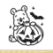 Pooh pumpkin embroidery design, Pooh embroidery, Embroidery file, Embroidery shirt, Emb design, Digital download.jpg