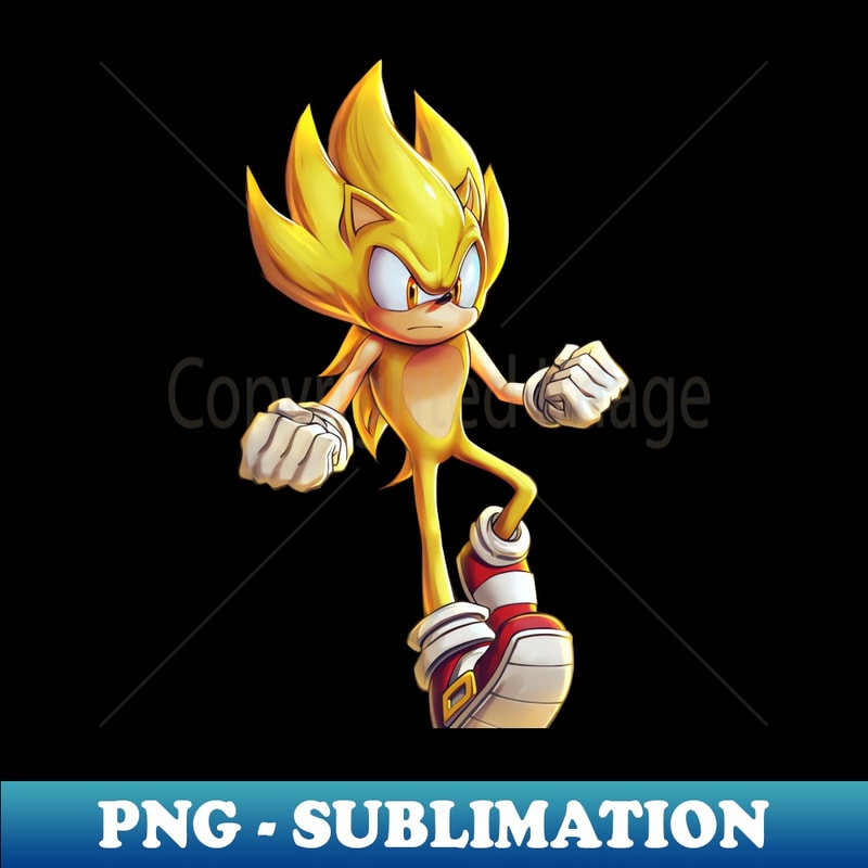 Supersonic One Color Super Sonic - Vibrant Colors - High-Quality Sublimation Digi | Inspire ...