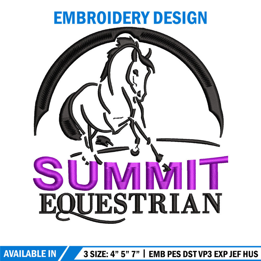 Summit logo embroidery design, Logo embroidery, Emb design, Embroidery shirt, Embroidery file, Digital download.jpg