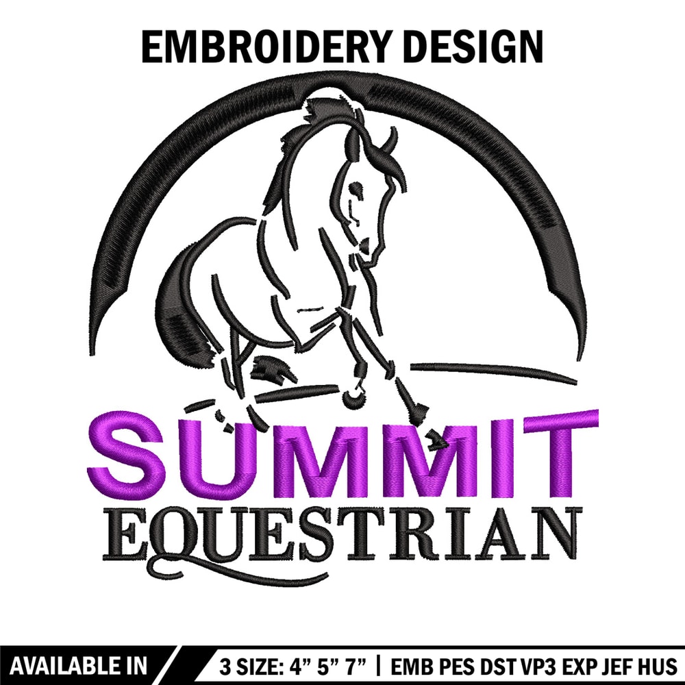 Summit logo embroidery design, Logo embroidery, Emb design, Embroidery shirt, Embroidery file, Digital download.jpg