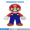 Super Mario bros embroidery design, Mario embroidery, logo design, Logo shirt, embroidery file, Digital download.jpg