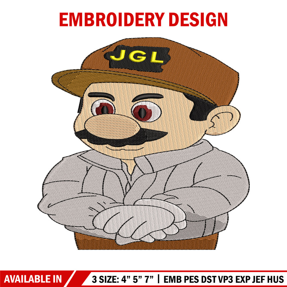 Super mario bros embroidery design, mario embroidery, embroidery file, logo design,  logo shirt, Digital download..jpg