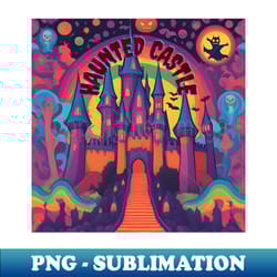 haunted castle - spooky digital download - transform your sublimation projects