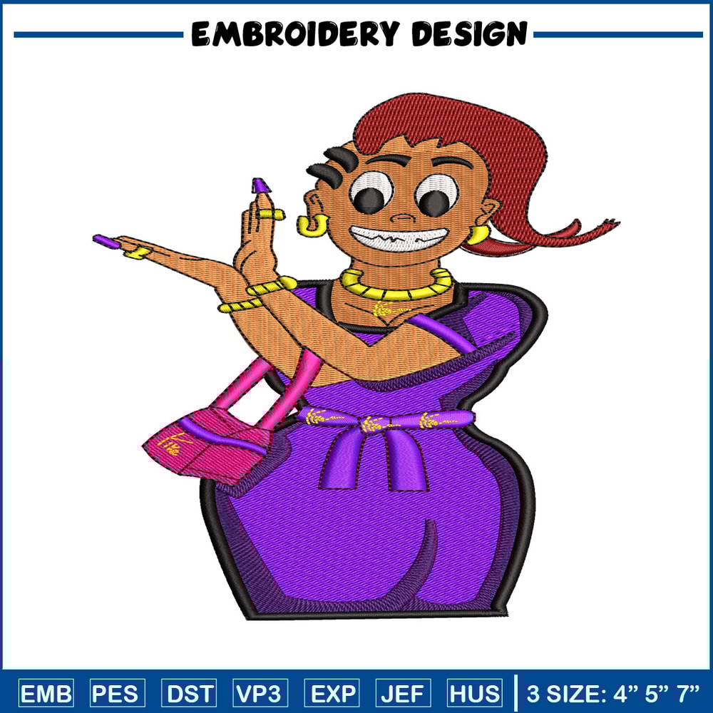 Yike girl embroidery design, Yike girl embroidery, logo design, Logo shirt, embroidery file, Digital download.jpg