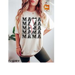 baseball mama shirt, mom baseball, comfort colors tee, baseball shirts for women, sports mama shirt, baseball season shi