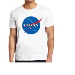 vegan nasa t shirt vegetarian funny cool gift tee 161