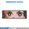 Tanjiro eyes embroidery design, Tanjiro embroidery, Anime design, Embroidery shirt, Embroidery file,Digital download.jpg