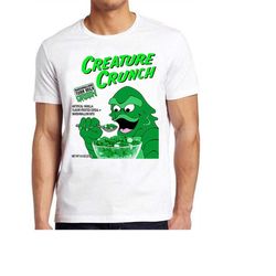 creature crunch black lagoon fantasy monster meme gamer funny art design unisex retro cult movie music top cool gift tee