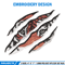 Tiger logo embroidery design, Tiger embroidery, Emb design, Embroidery shirt, Embroidery file, Digital download.jpg