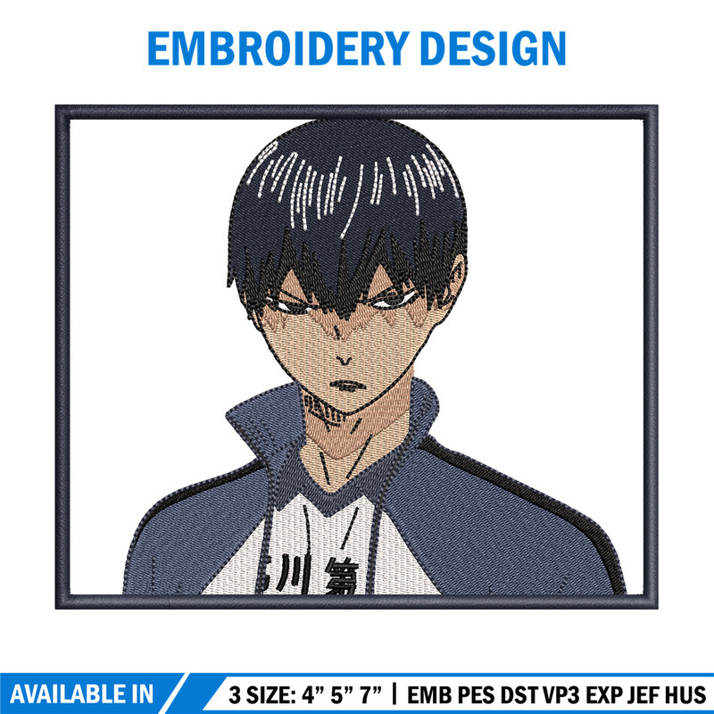 Tobio box embroidery design, Haikyuu embroidery, Anime design, Embroidery shirt, Embroidery file,Digital download.jpg