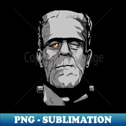 frankenstein monster color sublimation - high-quality png digital download - bring your creations to life