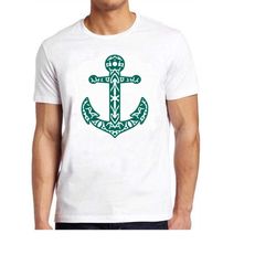 Anchor Mandala T Shirt Vinatage  Funny Cool Gift Tee 502