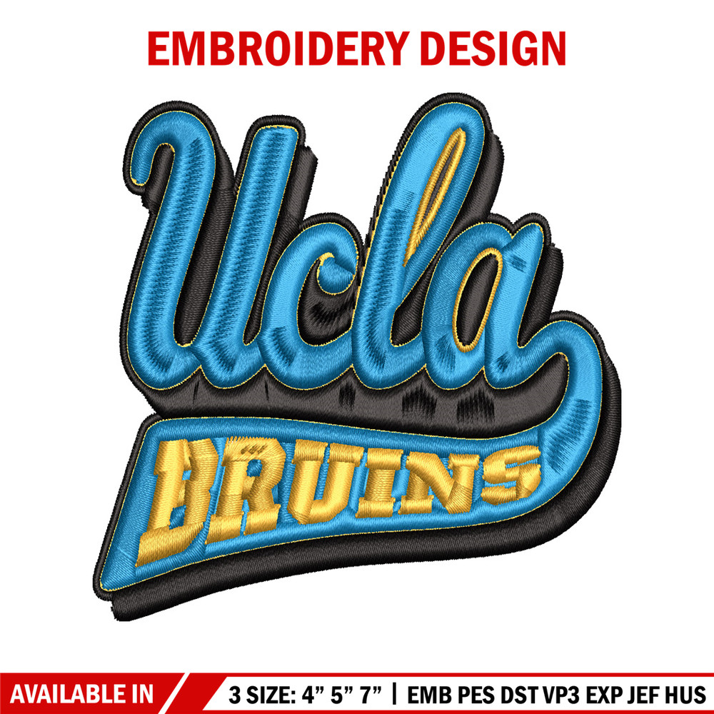 UCLA Bruins embroidery design, UCLA Bruins embroidery, logo Sport, Sport embroidery, NCAA embroidery..jpg