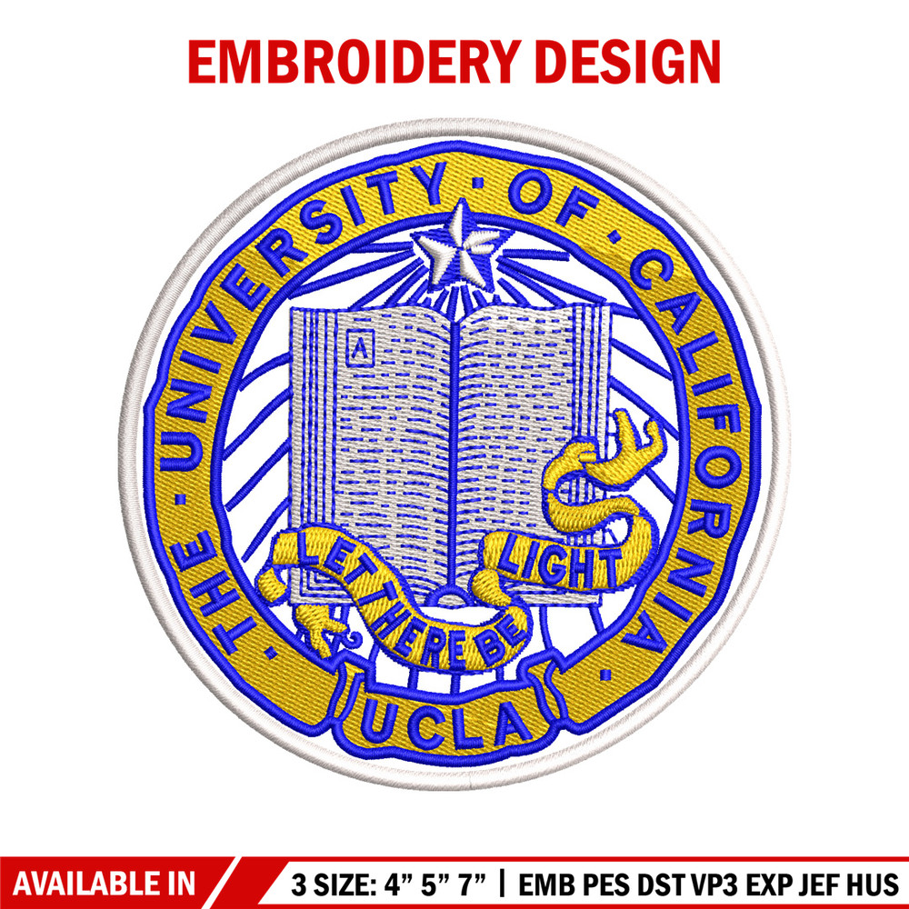 University of California embroidery design, Logo embroidery, logo design, embroidery file, logo shirt, Digital download..jpg