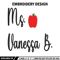 Vanessa B Logo embroidery design, Vanessa B logo embroidery, logo design, embroidery file, logo shirt, Digital download..jpg