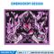Vegeta ultra embroidery design, Dragonball embroidery, Nike design, Embroidery shirt, Embroidery file, Digital download.jpg