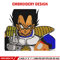 Vegeta saiyan embroidery design, Dragonball embroidery, Anime design, Embroidery shirt, Embroidery file, Digital download.jpg