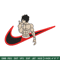Baki nike embroidery design, Baki anime embroidery, nike design, Logo shirt, anime shirt, digital download.jpg