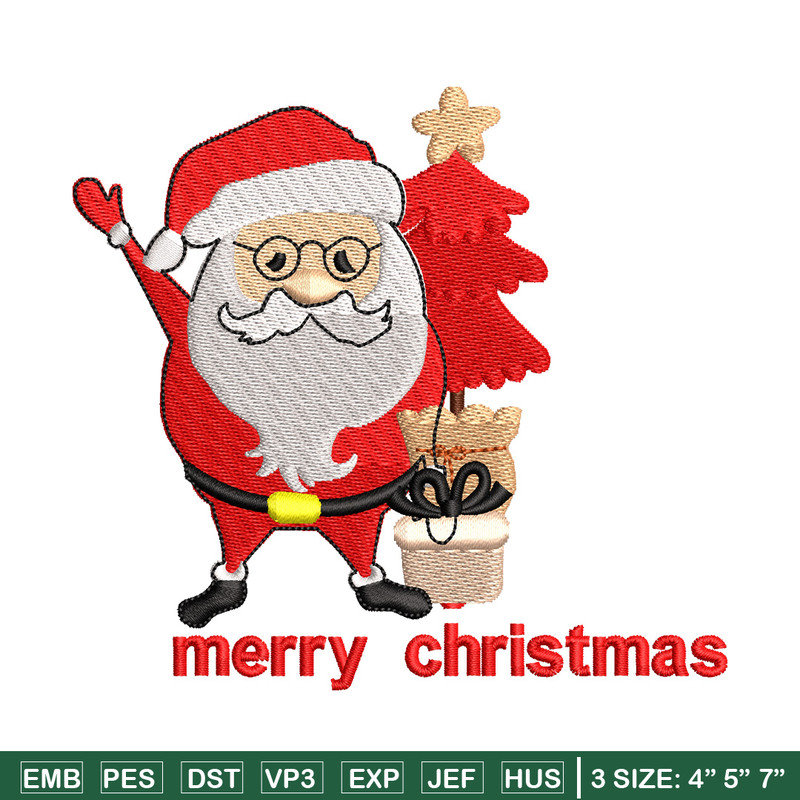 Satan red embroidery design, Chrismas embroidery, Embroidery file, Embroidery shirt, Emb design,Digital download.jpg