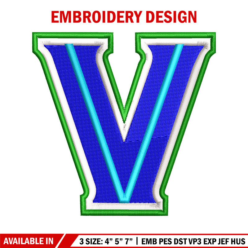 Villanova Wildcats embroidery design, Villanova Wildcats embroidery, logo Sport, Sport embroidery, NCAA embroidery..jpg