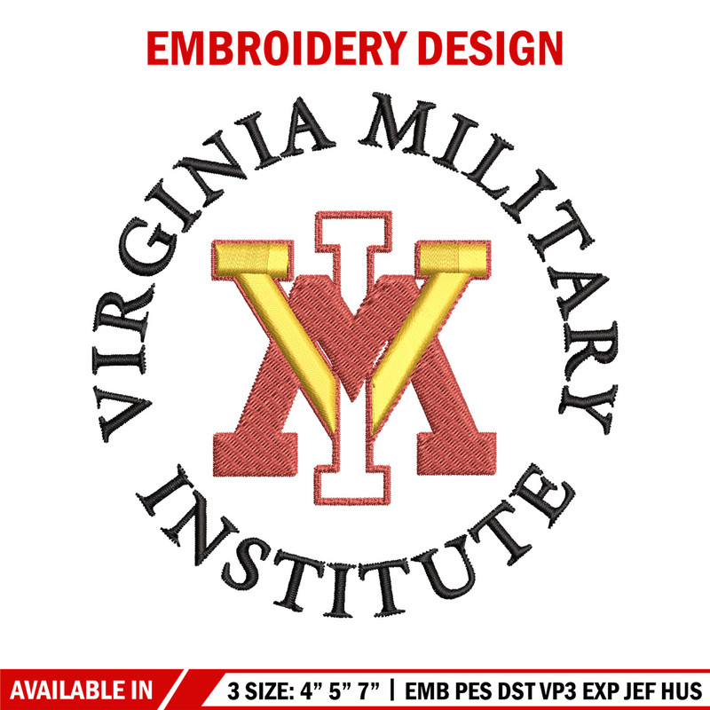 VMI Keydets embroidery design, VMI Keydets embroidery, logo Sport, Sport embroidery, NCAA embroidery..jpg