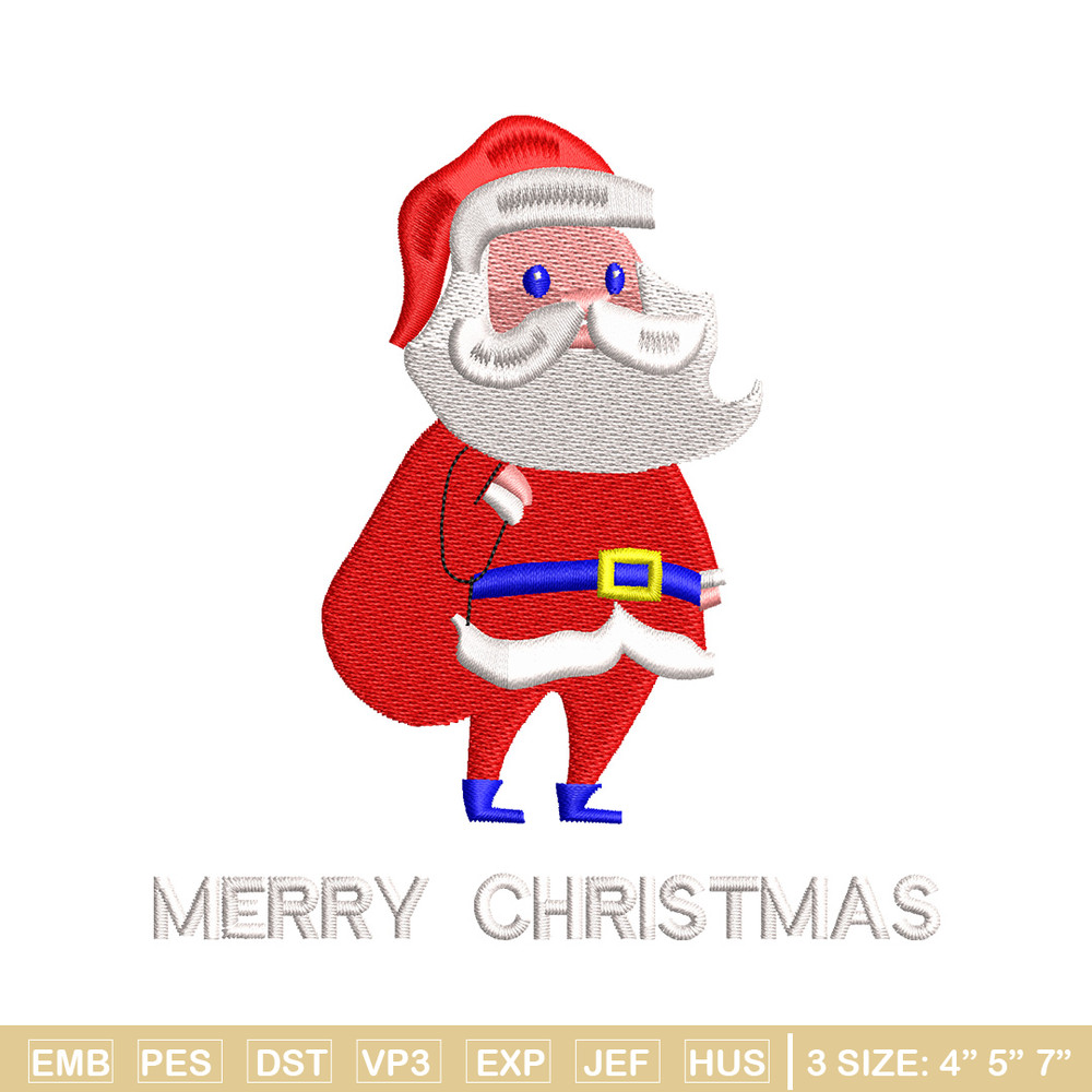 Satan merry embroidery design, Chrismas embroidery, Emb design, Embroidery shirt, Embroidery file, Digital download.jpg