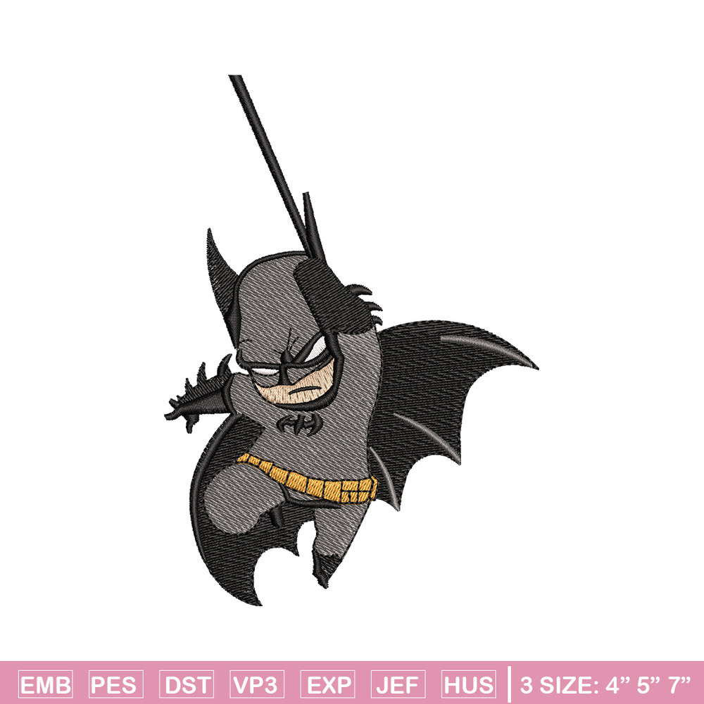 Batman chibi embroidery design, Batman chibi embroidery, logo design, logo shirt, Embroidery shirt, Instant download.jpg