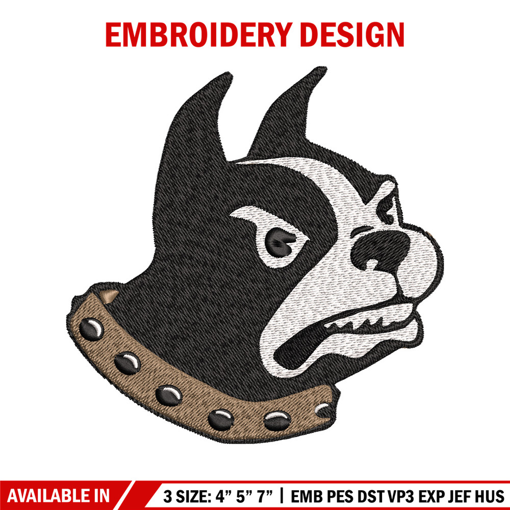 Wofford Terriers embroidery design, Wofford Terriers embroidery, logo Sport, Sport embroidery, NCAA embroidery..jpg